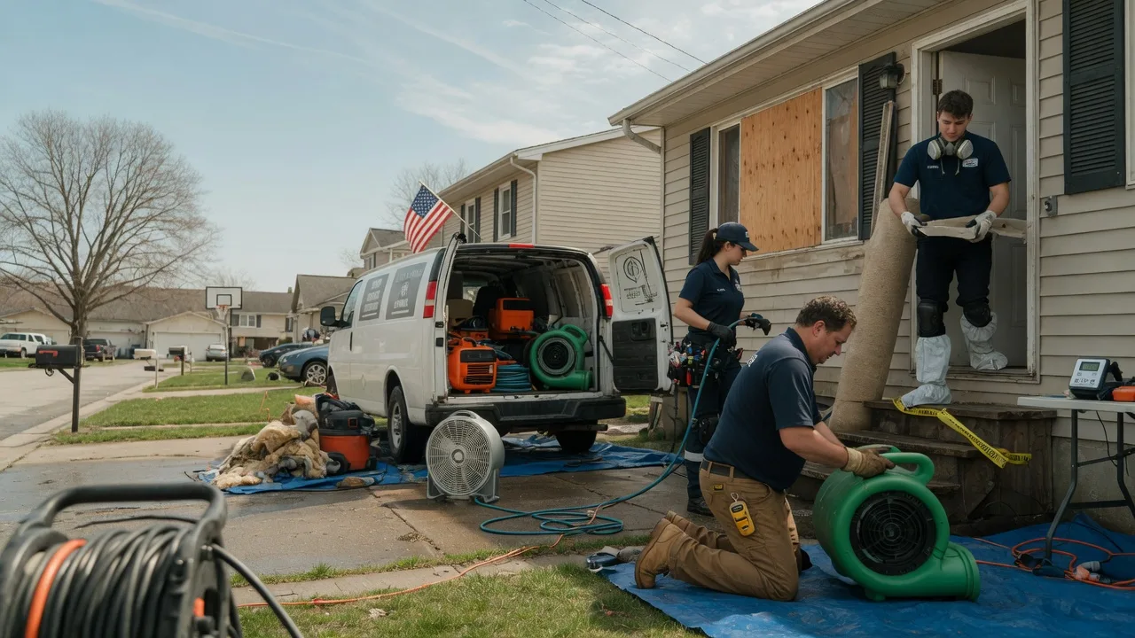 Water Damage Restoration in Fayetteville, NC near me